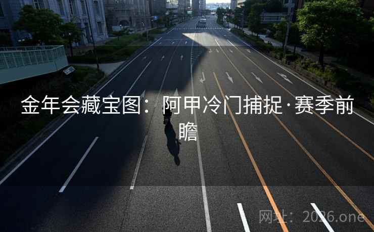 金年会藏宝图：阿甲冷门捕捉·赛季前瞻