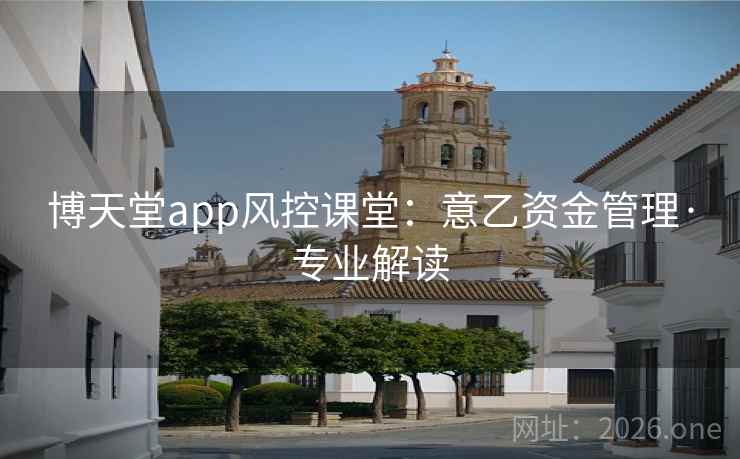 博天堂app风控课堂:意乙资金管理·专业解读