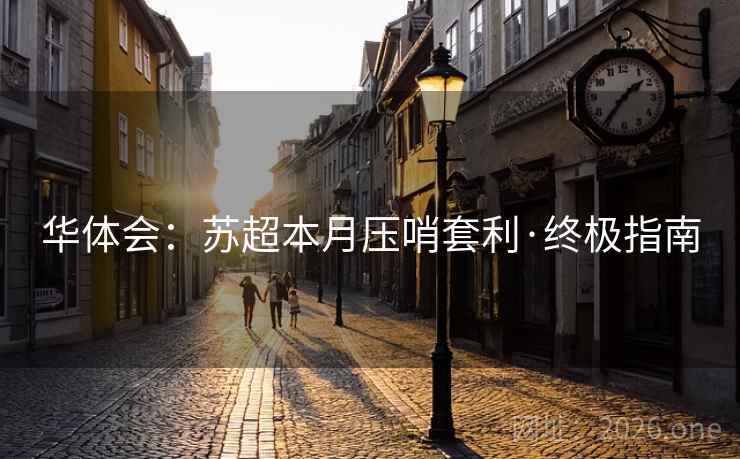 华体会:苏超本月压哨套利·终极指南