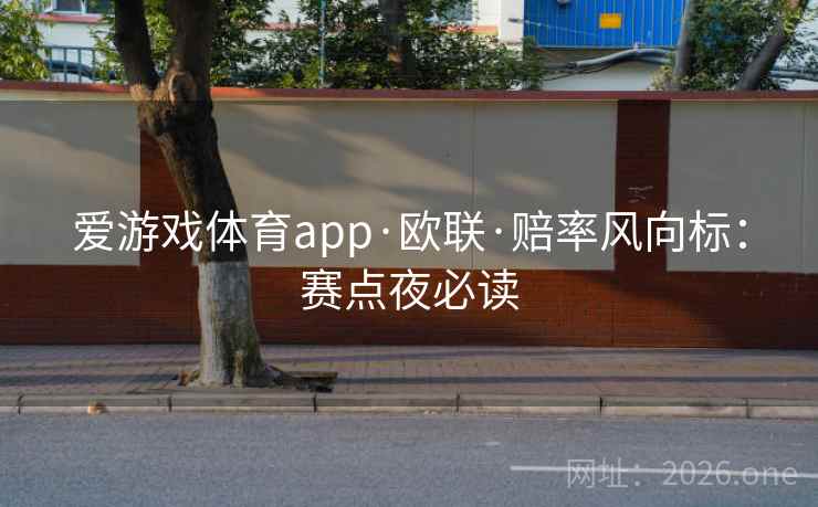 爱游戏体育app·欧联·赔率风向标：赛点夜必读