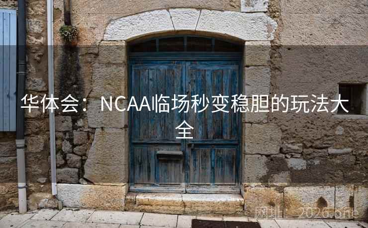 华体会:NCAA临场秒变稳胆的玩法大全