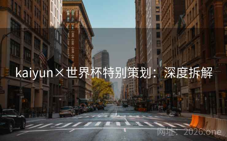 kaiyun×世界杯特别策划：深度拆解